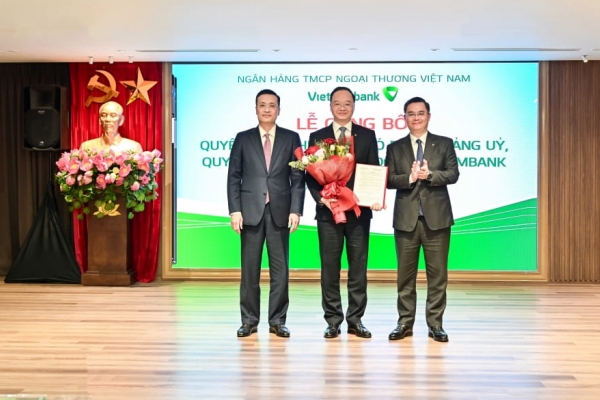 Ông Lê Quang Vinh giữ chức Tổng giám đốc Vietcombank