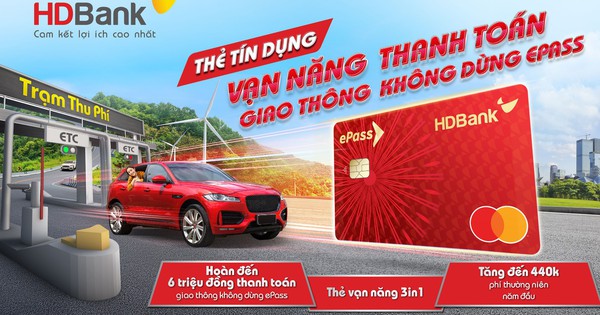 HDBank ePass 3in1 - Thẻ vạn năng cho chủ xe thời đại số