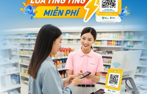 Nhiều ưu đãi cho khách hàng hộ kinh doanh, tiểu thương sử dụng Loa thông báo biến động số dư PVcomBank