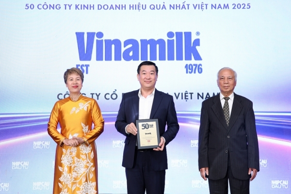 Vinamilk khẳng định bản lĩnh tiên phong qua Bảng xếp hạng Top 50 năm 2025