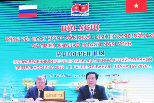 Vietsovpetro: Giữ vững vai trò trụ cột khai thác dầu khí, mở rộng lĩnh vực hoạt động