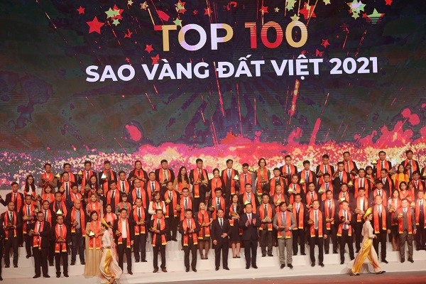 Top 10 Sao Vàng Đất Việt 2021 đang tạo việc làm cho trên 107.000 lao động