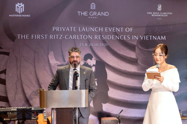 Toàn bộ căn hộ hàng hiệu Ritz-Carlton, Hanoi trong đợt mở bán đầu tiên đã có chủ