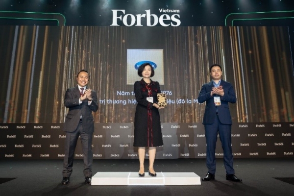 Vinamilk - Thương hiệu 'tỷ USD' duy nhất trong top 25 thương hiệu F&B dẫn đầu của Forbes Việt Nam