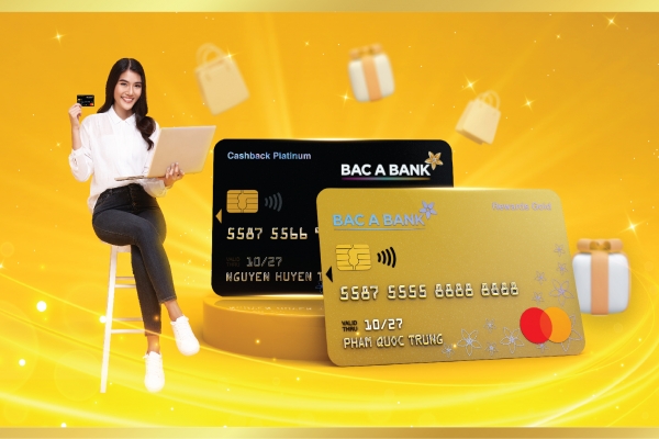 Khách hàng nhận 'mưa ưu đãi' từ hai dòng thẻ tín dụng hoàn toàn mới của BAC A BANK