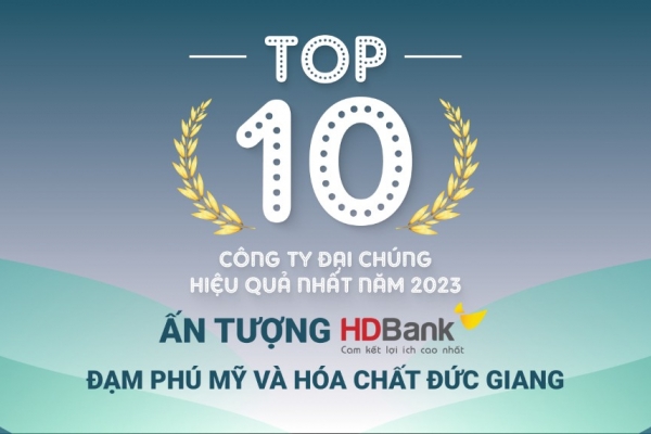 10 công ty đại chúng hiệu quả nhất 2023: Vietcombank soán ngôi vương từ Vinhomes...