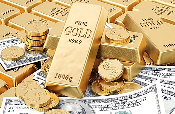 Giá USD tăng vọt, vàng liên tiếp giảm xuống mức thấp