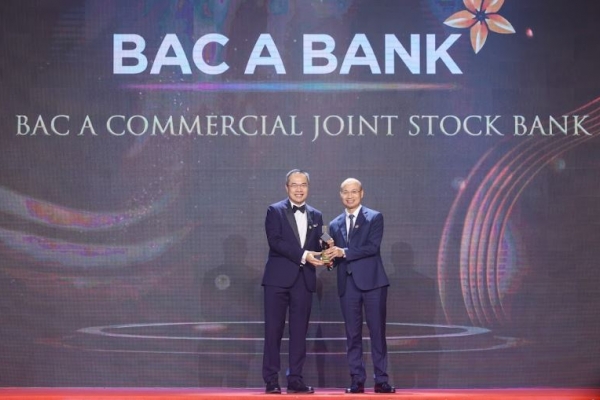 BAC A BANK giành giải 'Doanh nghiệp xuất sắc châu Á'