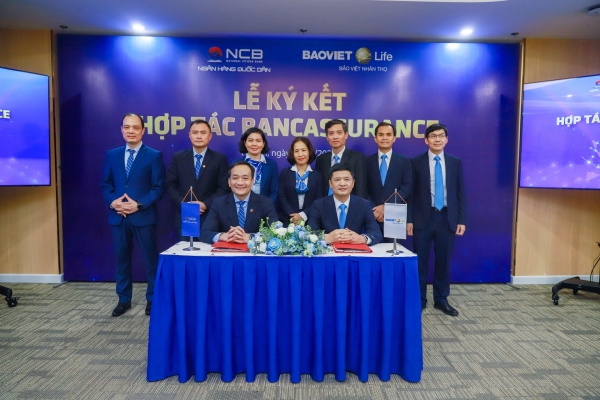 Ngân hàng NCB và Bảo Việt Nhân thọ ký kết thỏa thuận hợp tác Bancassurance