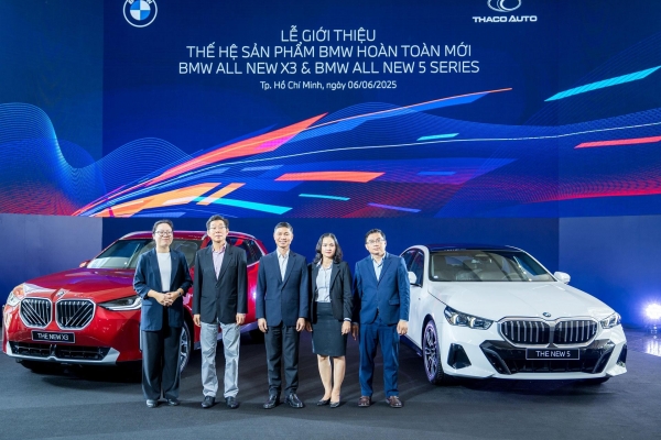 THACO AUTO giới thiệu thế hệ sản phẩm BMW hoàn toàn mới tại Việt Nam