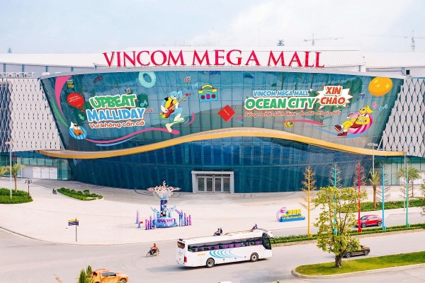 Sắp mở cửa trung tâm thương mại Vincom Mega Mall Ocean City vào 22/8