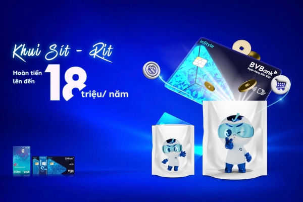 BVBank triển khai chính sách mới cho thẻ tín dụng - hoàn đến 18 triệu đồng/năm