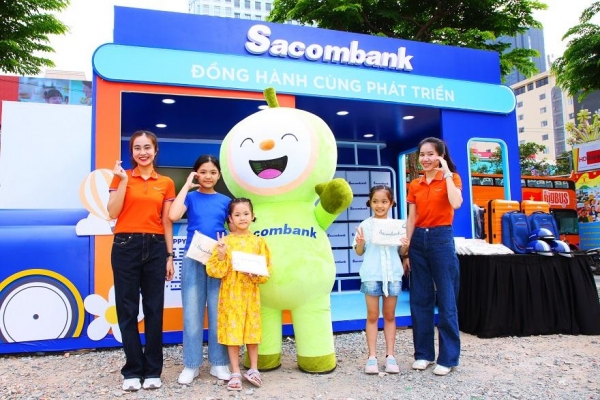 Sacombank đồng hành cùng Sundate Festival 2025 mang đến không gian gắn kết gia đình tại vương quốc mặt trời