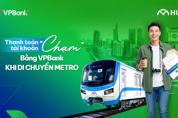 VPBank tiên phong triển khai thanh toán chạm bằng tài khoản tại Metro TP.HCM