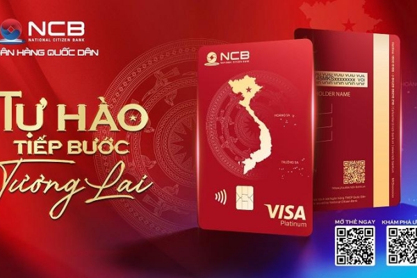 Giải thưởng Tin dùng Việt Nam 2025 vinh danh thẻ visa “Tự Hào” của ngân hàng NCB