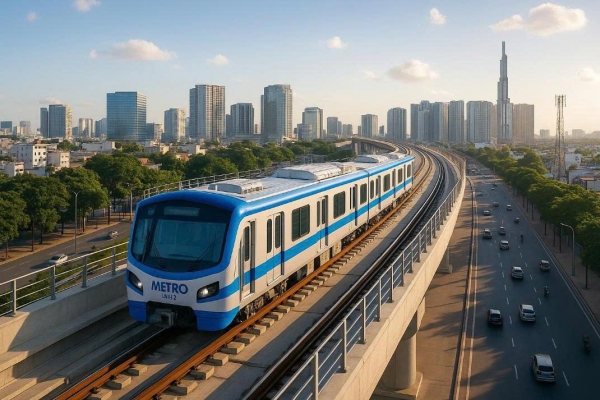 Đà Nẵng đề xuất THACO đầu tư siêu dự án metro gần 100km, trị giá 126.000 tỷ đồng