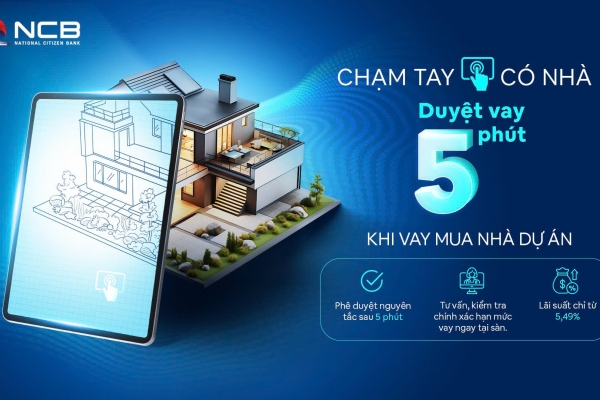 NCB chuyển đổi số mạnh mẽ, ghi điểm với quy trình cho vay số hóa siêu tốc