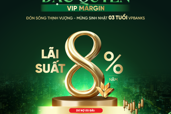 Mừng sinh nhật 3 tuổi, VPBankS ưu đãi khách hàng VIP thông qua chính sách vay minh bạch, hạn mức khủng