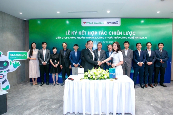 VPBankS và Fintech AI bắt tay phát triển StockGuru: Cuộc cách mạng AI trong đầu tư chứng khoán Việt Nam