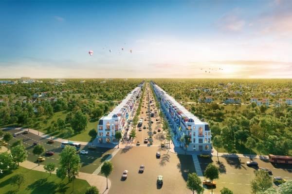 Imperia Grand Plaza Đức Hòa: Trục xương sống thương mại của đô thị vệ tinh tương lai