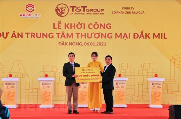 T&T Group khởi công xây trung tâm thương mại hiện đại tại Đắk Nông