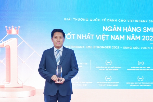 VietinBank là Ngân hàng SME tốt nhất Việt Nam 2021