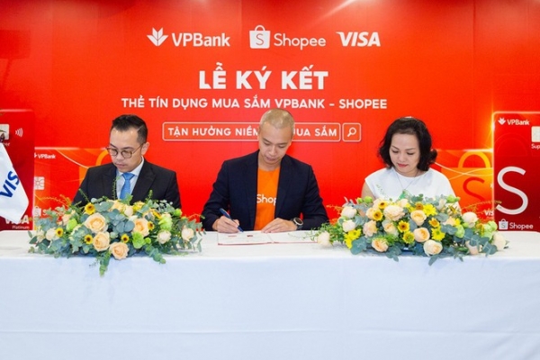 Shopee hợp tác với VPBank và Visa ra mắt “Thẻ tín dụng VPBank Shopee”