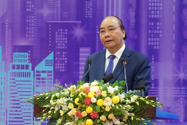 Thủ tướng Nguyễn Xuân Phúc: Phát triển đô thị thông minh góp phần nâng cao tính cạnh tranh quốc gia