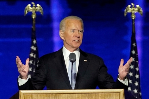 Toàn văn bài phát biểu đầu tiên của ông Biden sau khi đắc cử Tổng thống Mỹ thứ 46