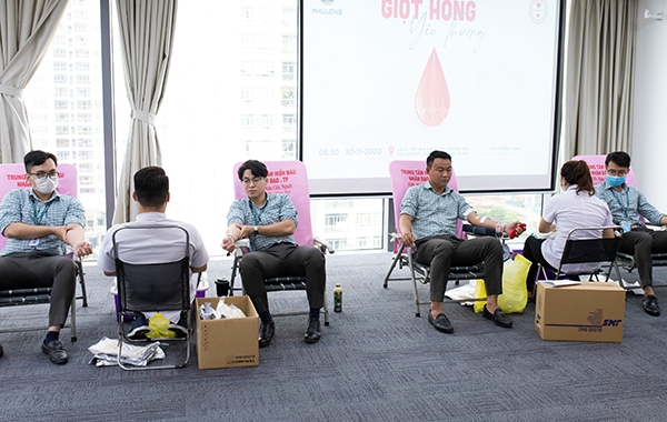 Phú Long tổ chức chương trình hiến máu nhân đạo 'Giọt hồng yêu thương'