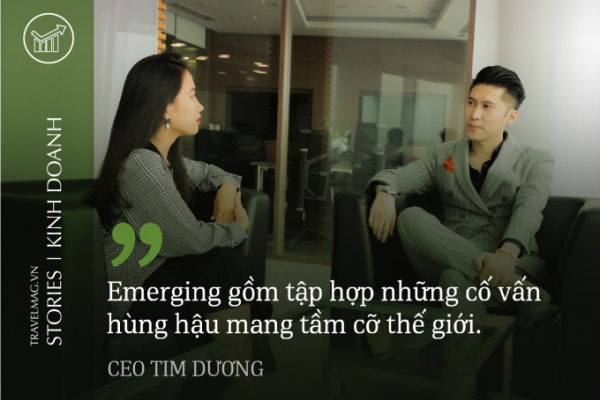 CEO Tim Dương: 'Emerging Capital tham vọng trở thành Quỹ Đầu tư và Quản lý Khách sạn hàng đầu Đông Nam Á'