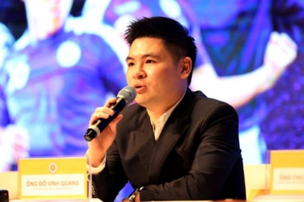 Chủ tịch CLB Bóng đá Hà Nội Đỗ Vinh Quang - 'hiện tượng' trong giới đầu tư