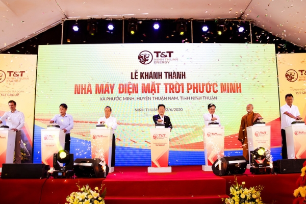 T&T Group khánh thành Nhà máy điện mặt trời Phước Ninh