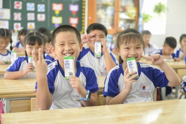 Niềm vui uống sữa học đường an toàn tại TP Hồ Chí Minh