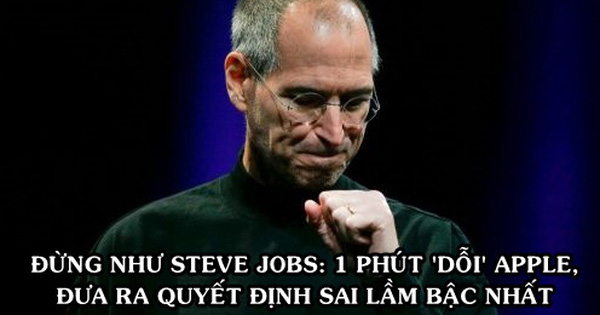 Sai lầm khiến Steve Jobs mất 31,6 tỷ USD, không lọt top 50 người giàu nhất dù điều hành đế chế giá trị nhất hành tinh