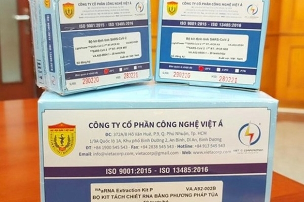 Việt Á nhập hàng triệu que test nhanh COVID-19 từ Trung Quốc với giá 21.500 đồng/test