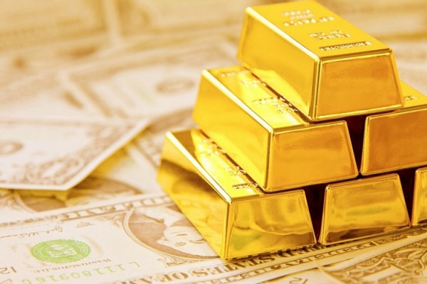 Giá vàng giảm mạnh, thấp nhất trong vòng 2 tháng qua