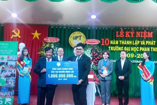 Novaland hỗ trợ giáo dục và đào tạo tại Bình Thuận