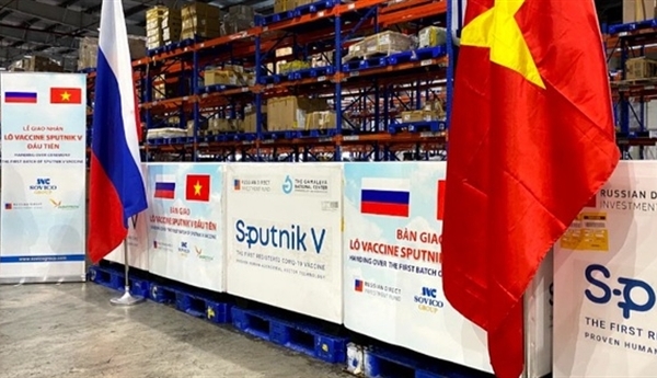 Việt Nam vừa nhận 1 triệu liều Sputnik V