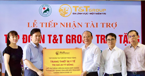 T&T Group tài trợ 20 tỷ đồng giúp Bệnh viện Đức Giang lập trung tâm ICU chống dịch