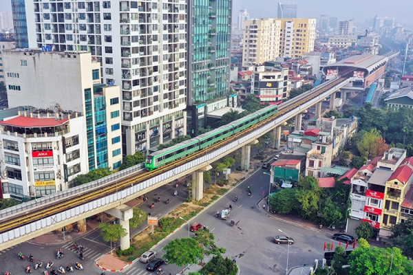 Đường sắt trên cao Cát Linh - Hà Đông phục vụ miễn phí 15 ngày đầu
