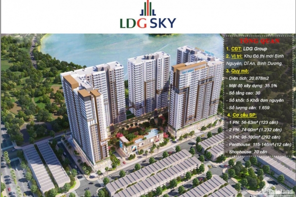 Có nên xuống tiền mua căn hộ tại dự án LDG Sky của LDG Group?