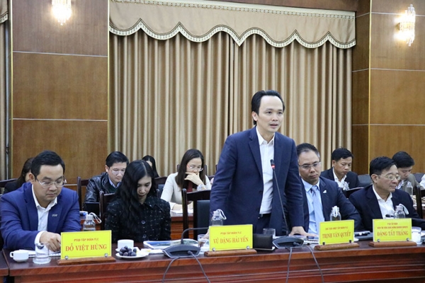 Làm việc với lãnh đạo tỉnh Quảng Trị, tỷ phú Trịnh Văn Quyết khẳng định FLC không làm chậm, không làm lâu