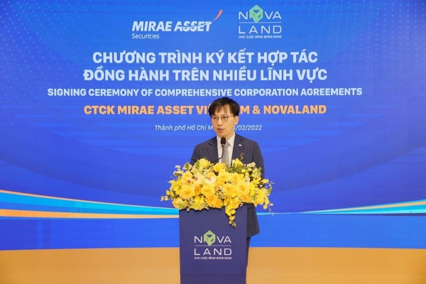 Công ty Chứng khoán Mirae Asset Việt Nam tiếp tục đồng hành cùng Novaland trong nhiều lĩnh vực