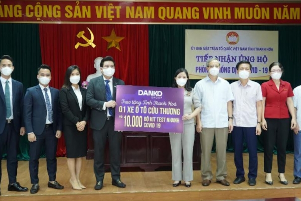 Homevina Group chung tay cùng công tác phòng, chống dịch tỉnh Thanh Hóa