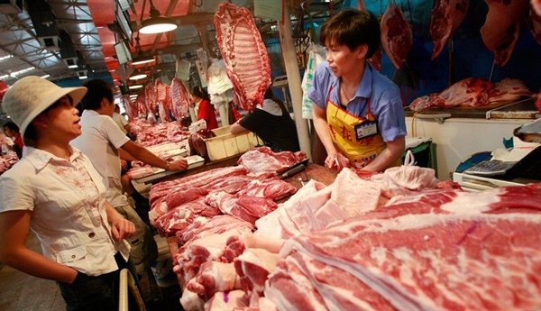 Giá thịt lợn tại Việt Nam cao nhất thế giới