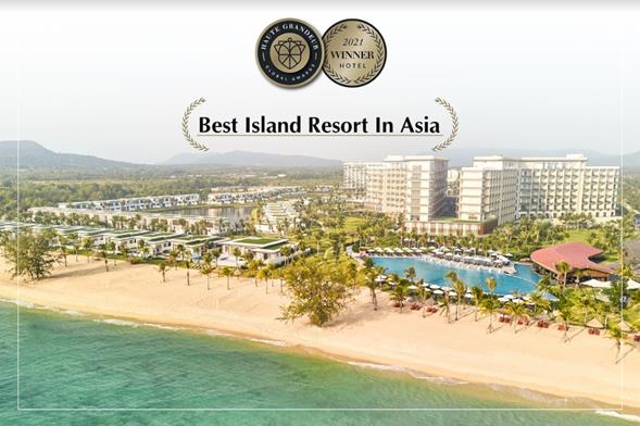 Mövenpick Resort Waverly Phú Quốc được vinh danh là 'Khu nghỉ dưỡng biển đảo tốt nhất châu Á'