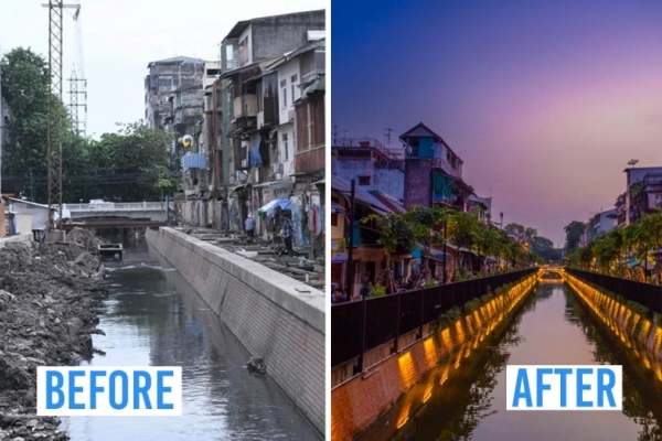 Thái Lan: Con kênh ô nhiễm thành phố đi bộ lung linh, tín đồ du lịch sẵn sàng check in cháy máy