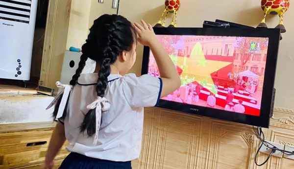 Loạt ảnh về lễ khai giảng trực tuyến đặc biệt